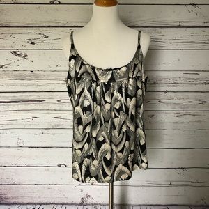 Silky Sleeveless Top Shelf Bra